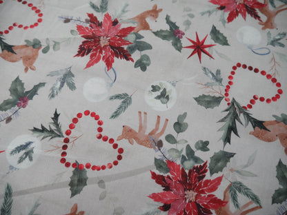 Winter Wishes Printed Cotton, £14.00 p/m-Fabric-Flying Bobbins Haberdashery