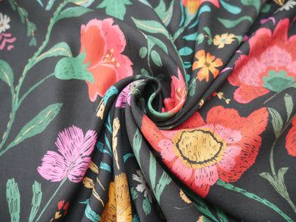 Fabric Godmother Flavia Viscose Crepe, £19.00 p/m-Viscose-Flying Bobbins Haberdashery