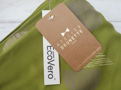 Matcha Leaf Eco-Vero Viscose by Atelier Brunette, £18.00 p/m-Corduroy-Flying Bobbins Haberdashery