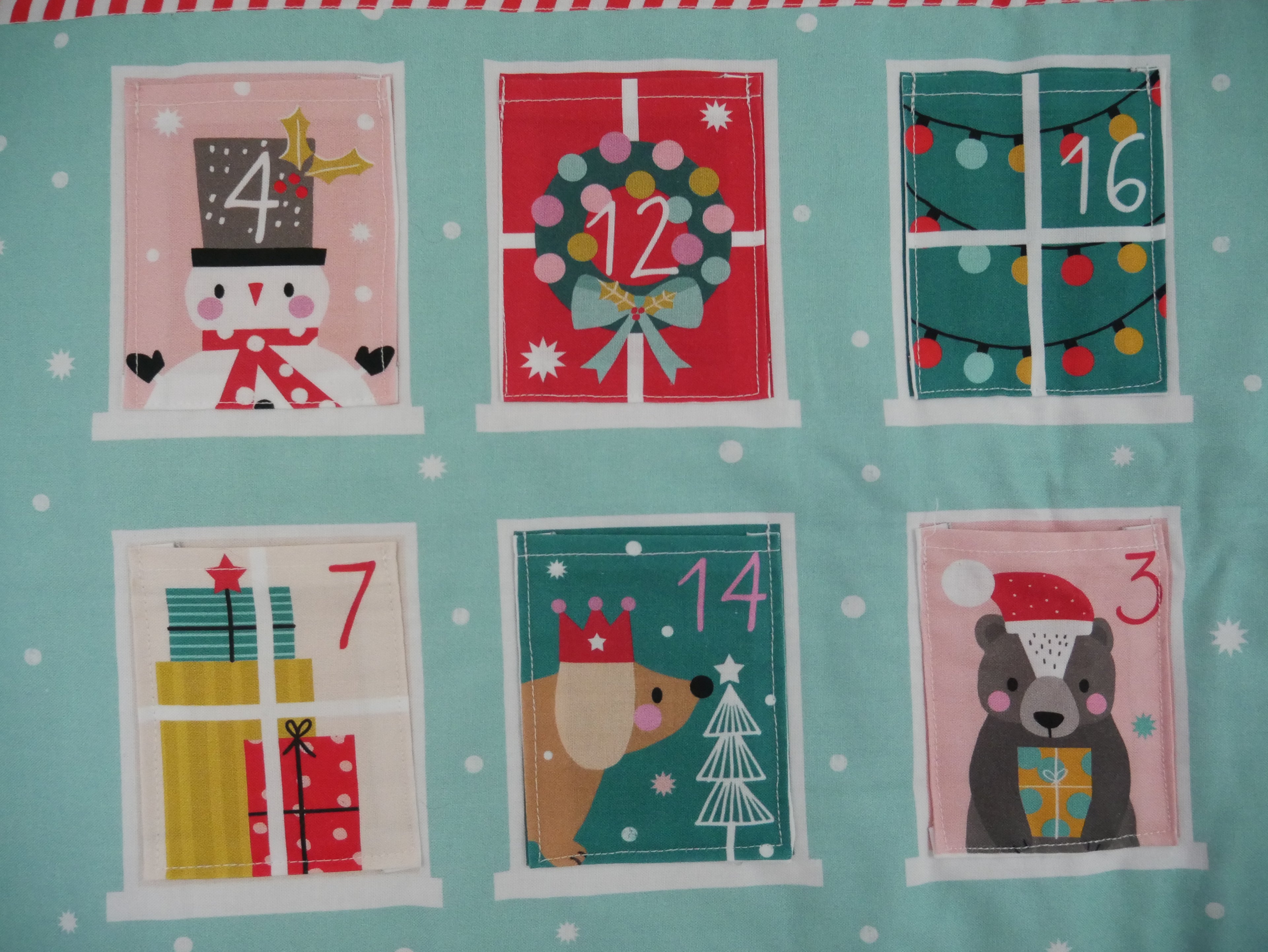 Advent Calendar Kit - Advent House-Cotton-Flying Bobbins Haberdashery