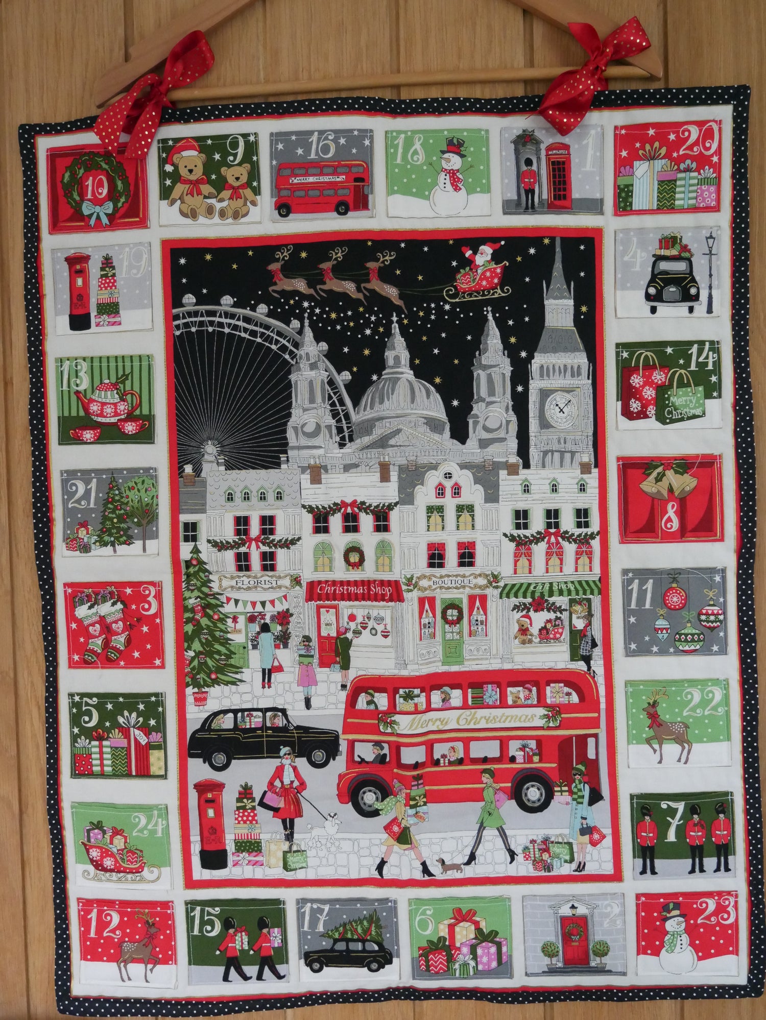 Advent Calendar Kit - London-Cotton-Flying Bobbins Haberdashery