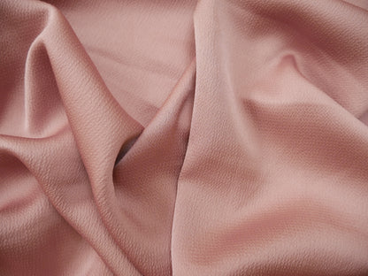 Hammered Satin in Rose, £12.80 p/m-Polyester-Flying Bobbins Haberdashery