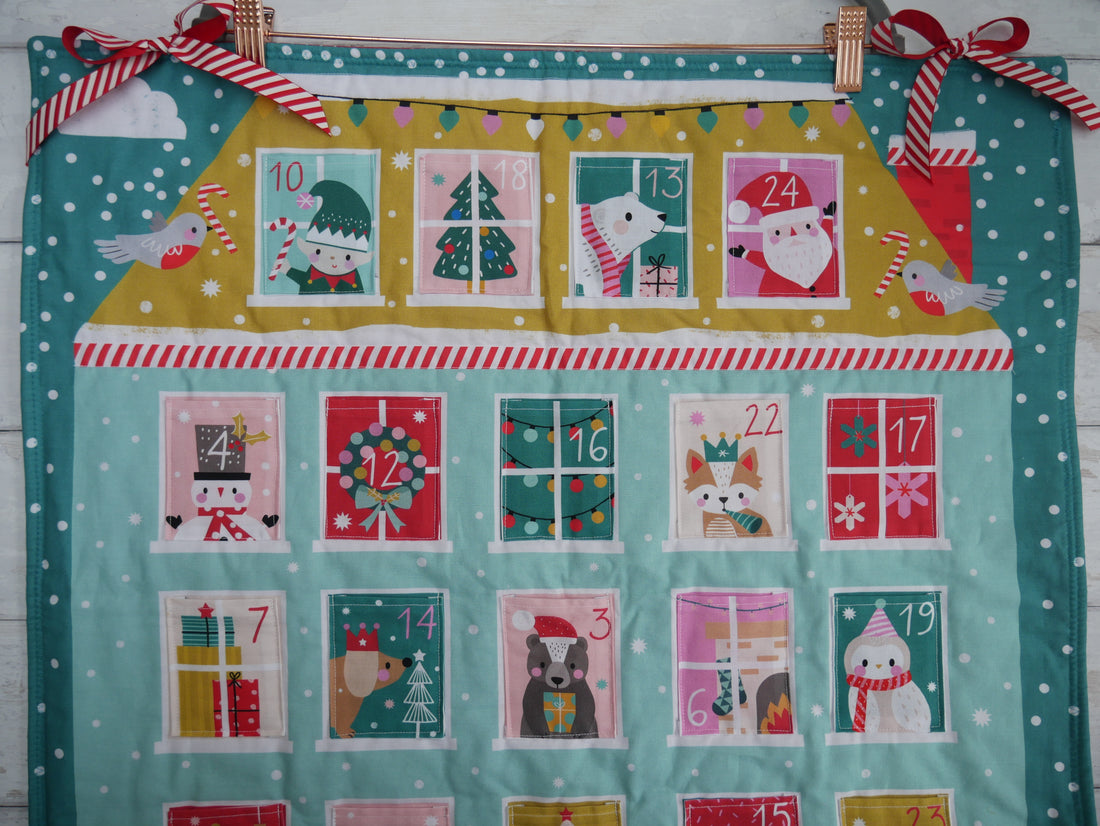 Advent Calendar Kit - Advent House-Cotton-Flying Bobbins Haberdashery