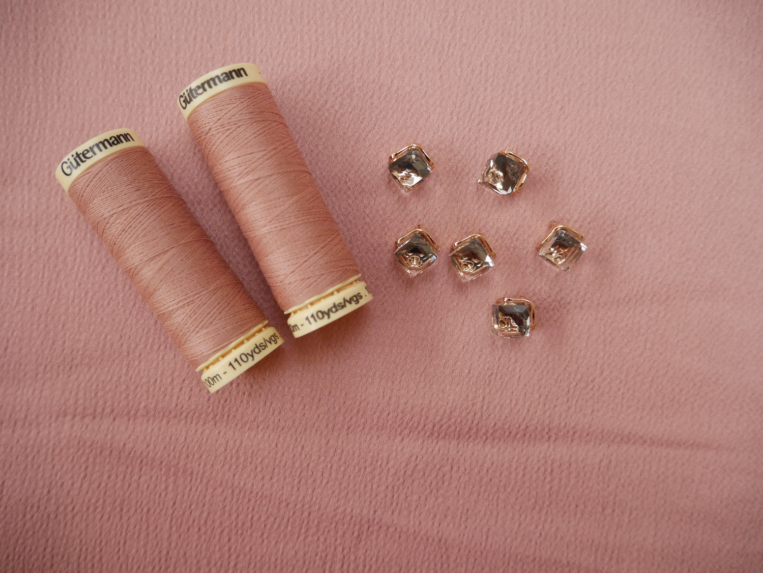 Cicadella Blouse Kit - Hammered Satin in Rose-Sewing Kit-Flying Bobbins Haberdashery