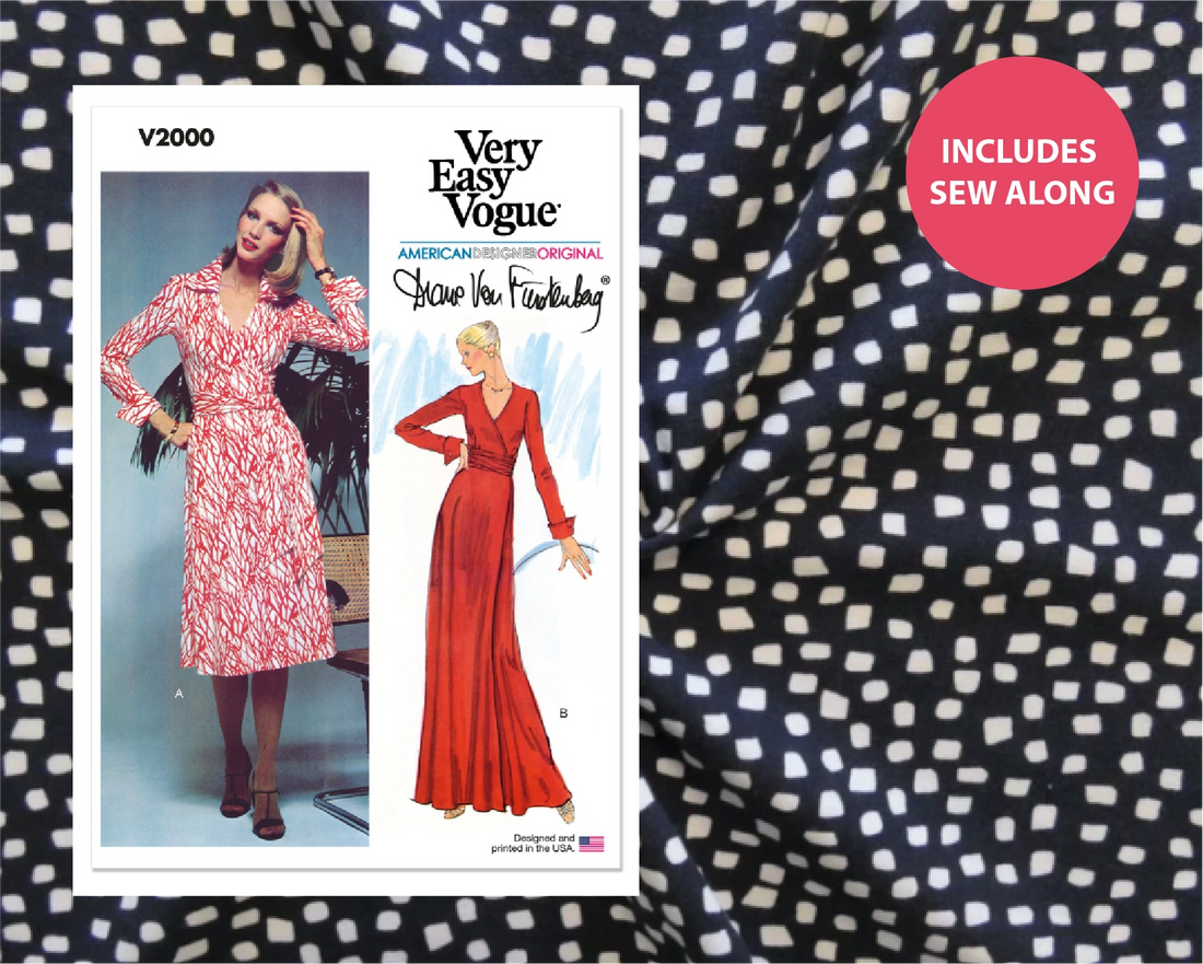 The Diane Von Furstenberg Wrap Dress Flying Bobbins Haberdashery