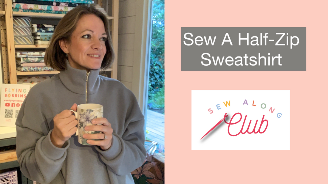 The Annora Sweatshirt Video Course-Video Tutorial-Flying Bobbins Haberdashery