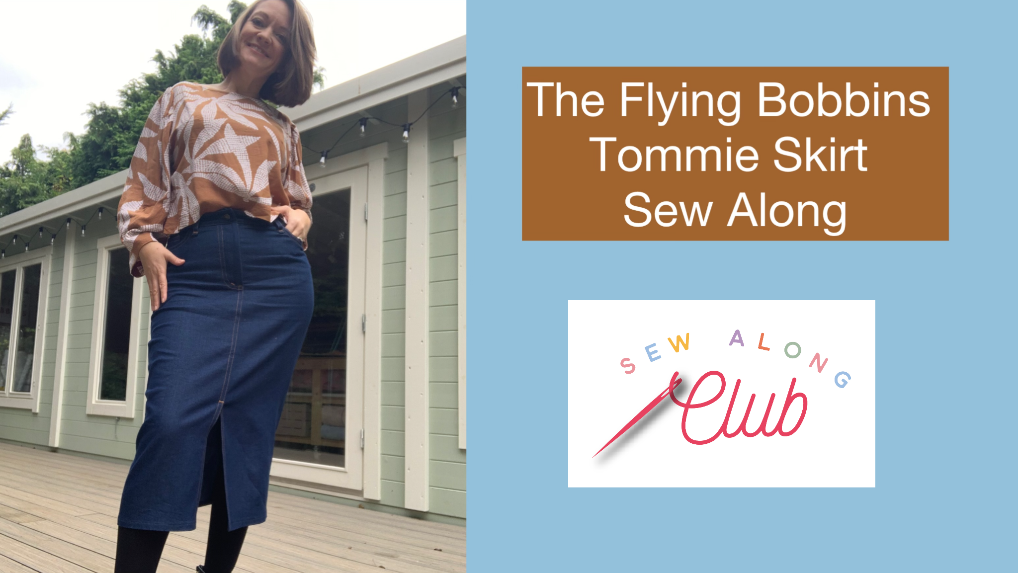 The Tommie Skirt Video Course-Video Tutorial-Flying Bobbins Haberdashery