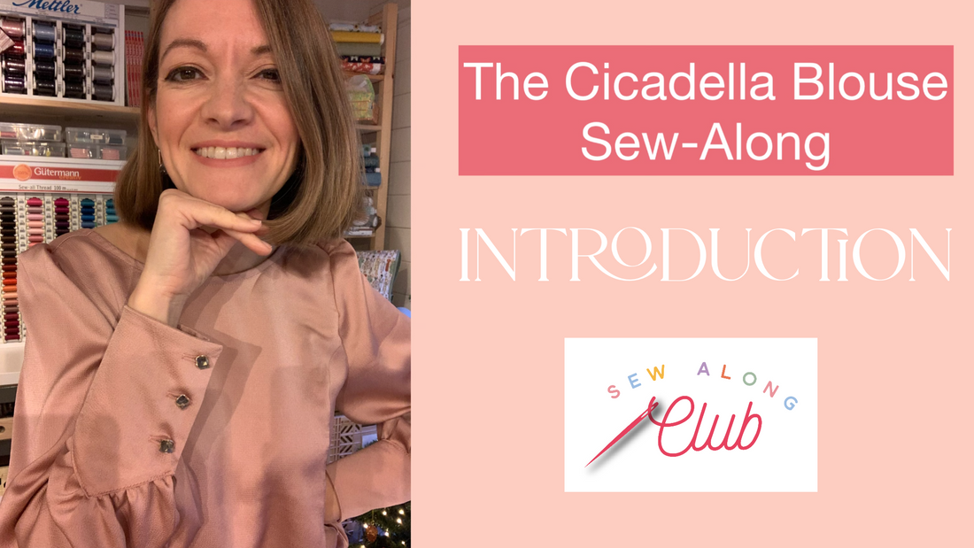 The Cicadella Blouse Video Course-Video Tutorial-Flying Bobbins Haberdashery