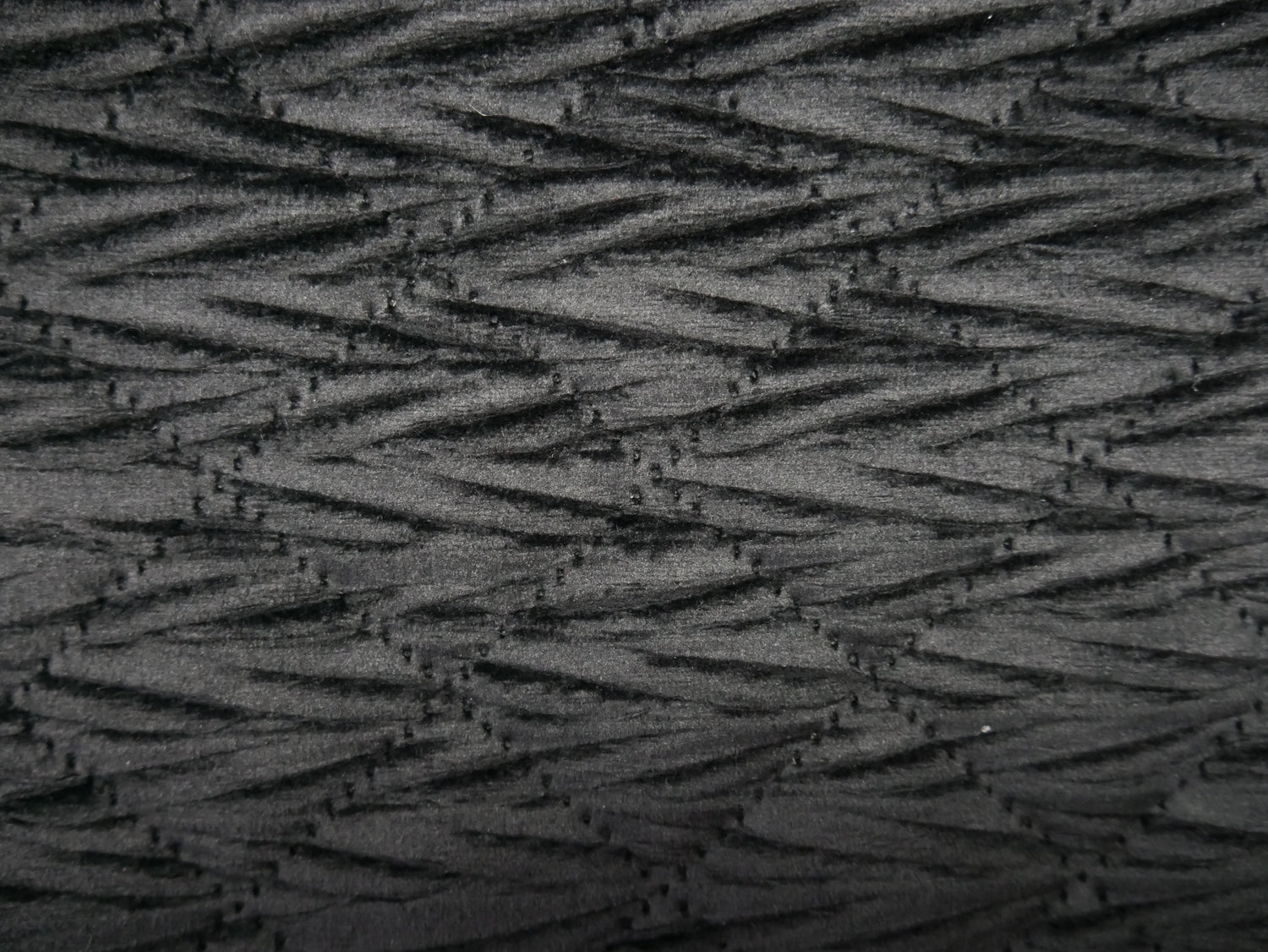 Quilted Velvet in Black, £16.00 p/m-Fabric-Flying Bobbins Haberdashery