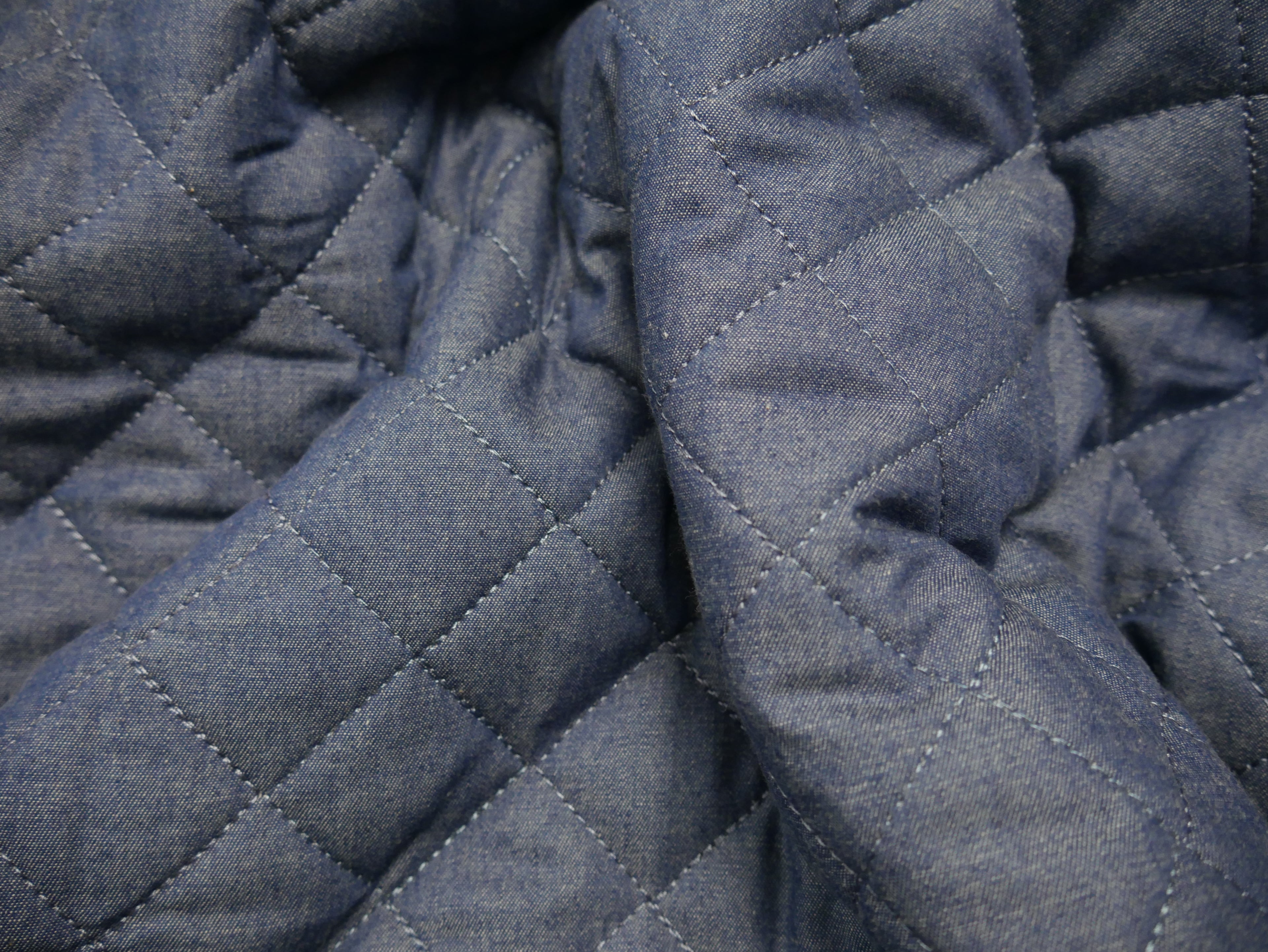 Quilted Denim Teddy, £19.50 p/m-Fabric-Flying Bobbins Haberdashery