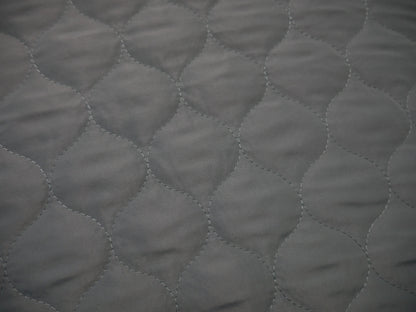 Quilted Fabric in Sage, £14.50 p/m-Fabric-Flying Bobbins Haberdashery