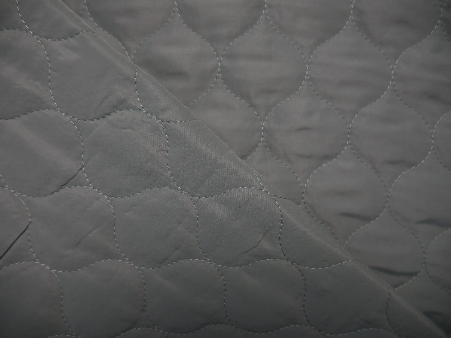 Quilted Fabric in Sage, £14.50 p/m-Fabric-Flying Bobbins Haberdashery