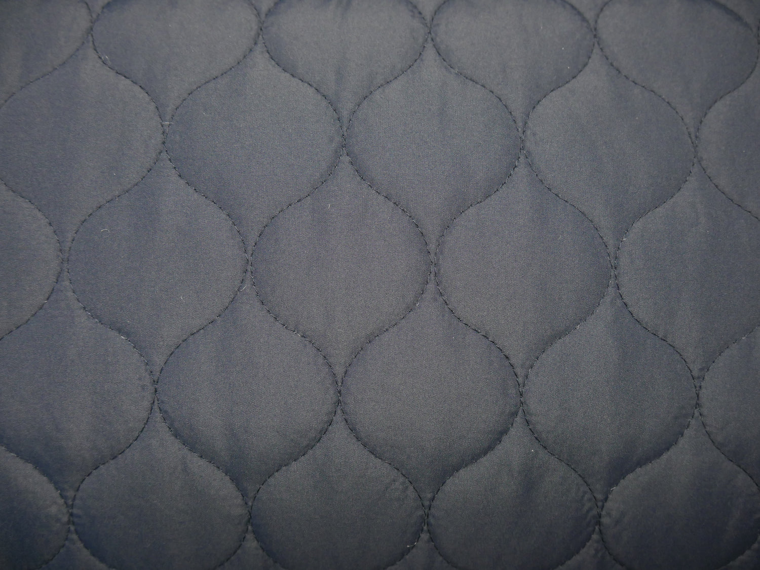 Quilted Fabric in Navy, £14.50 p/m-Fabric-Flying Bobbins Haberdashery