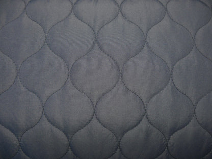 Quilted Fabric in Navy, £14.50 p/m-Fabric-Flying Bobbins Haberdashery