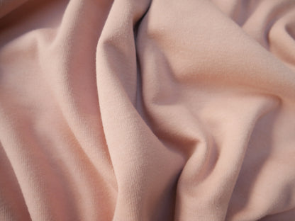 Poly Cotton Fleece in Dusty Pink £18.50 p/m-Fabric-Flying Bobbins Haberdashery