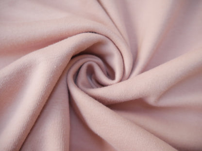 Poly Cotton Fleece in Dusty Pink £18.50 p/m-Fabric-Flying Bobbins Haberdashery