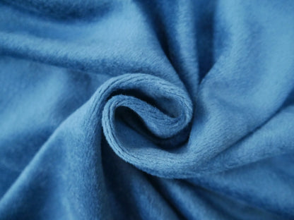 Poly Cotton Fleece in Petrol £18.50 p/m-Fabric-Flying Bobbins Haberdashery