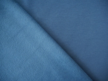 Poly Cotton Fleece in Petrol £18.50 p/m-Fabric-Flying Bobbins Haberdashery