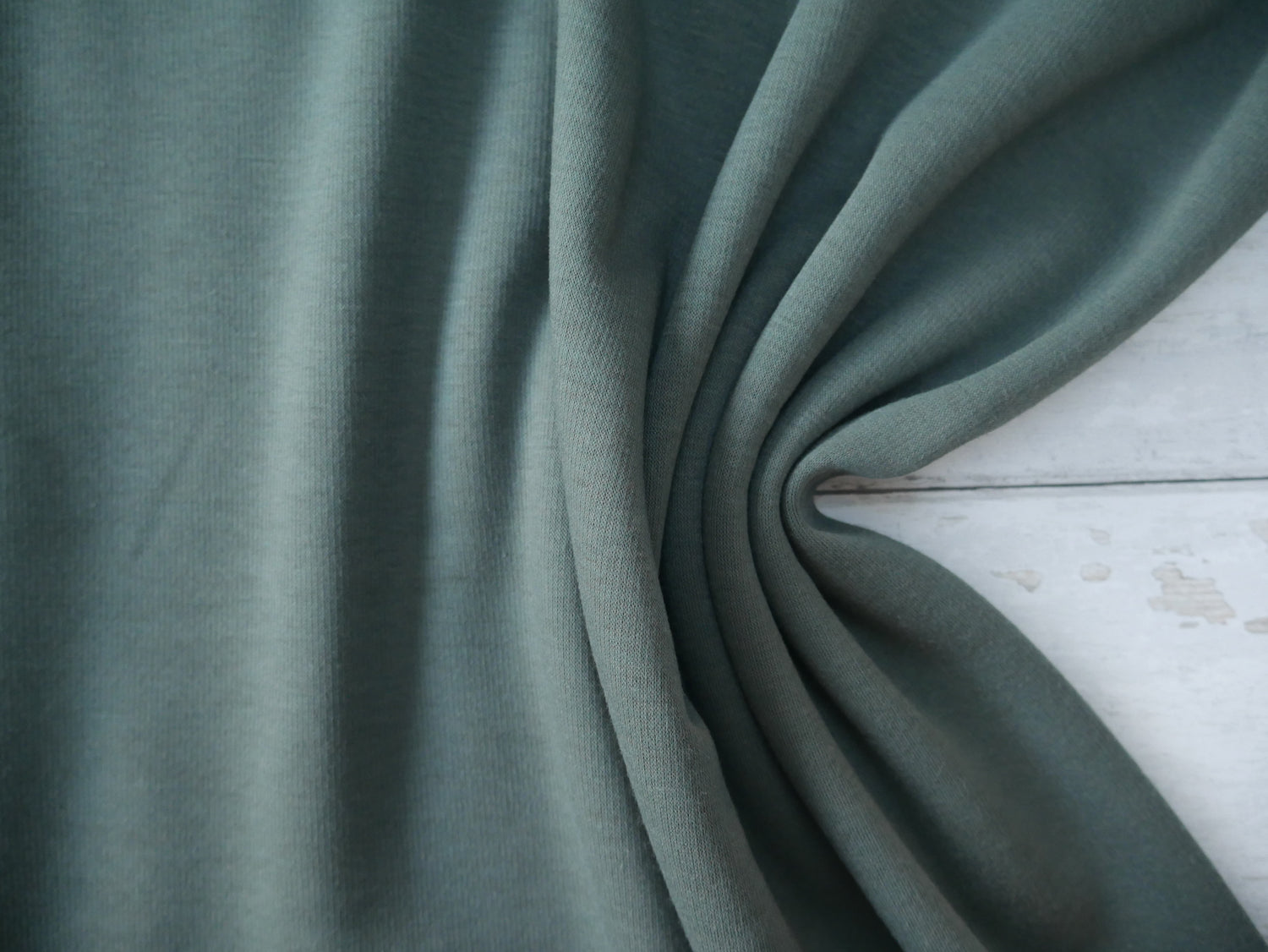 Poly Cotton Fleece in Army Green £18.50 p/m-Fabric-Flying Bobbins Haberdashery