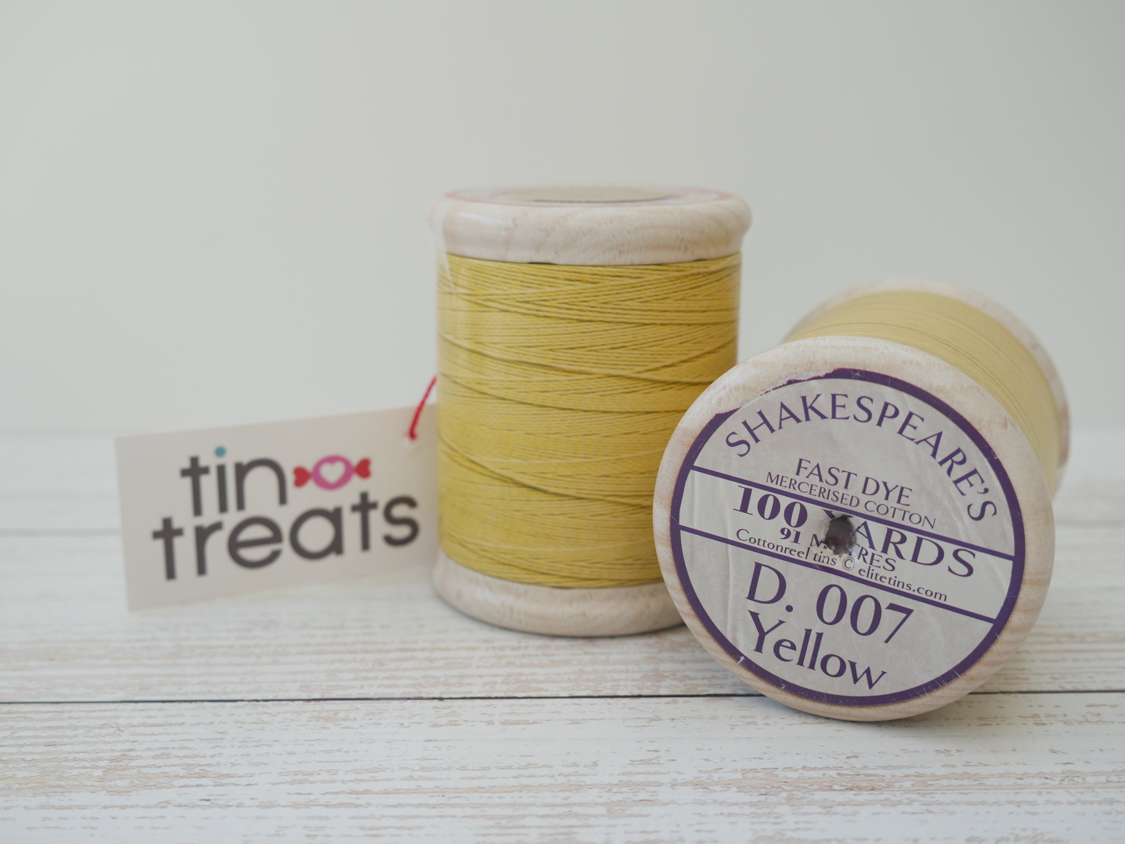 Cotton Reel Tin with Jelly Beans-Gift Box-Flying Bobbins Haberdashery