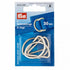 Prym High Shine D-Ring Silver, 30mm-Trim-Flying Bobbins Haberdashery