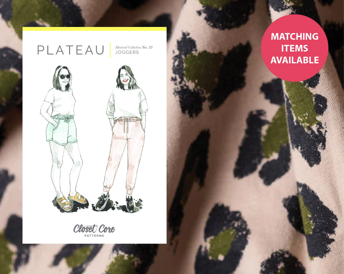 The Plateau Joggers- Atelier Brunette Leony in Sand-Sewing Kit-Flying Bobbins Haberdashery