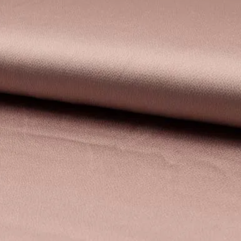 Hammered Satin in Rose, £12.80 p/m-Polyester-Flying Bobbins Haberdashery