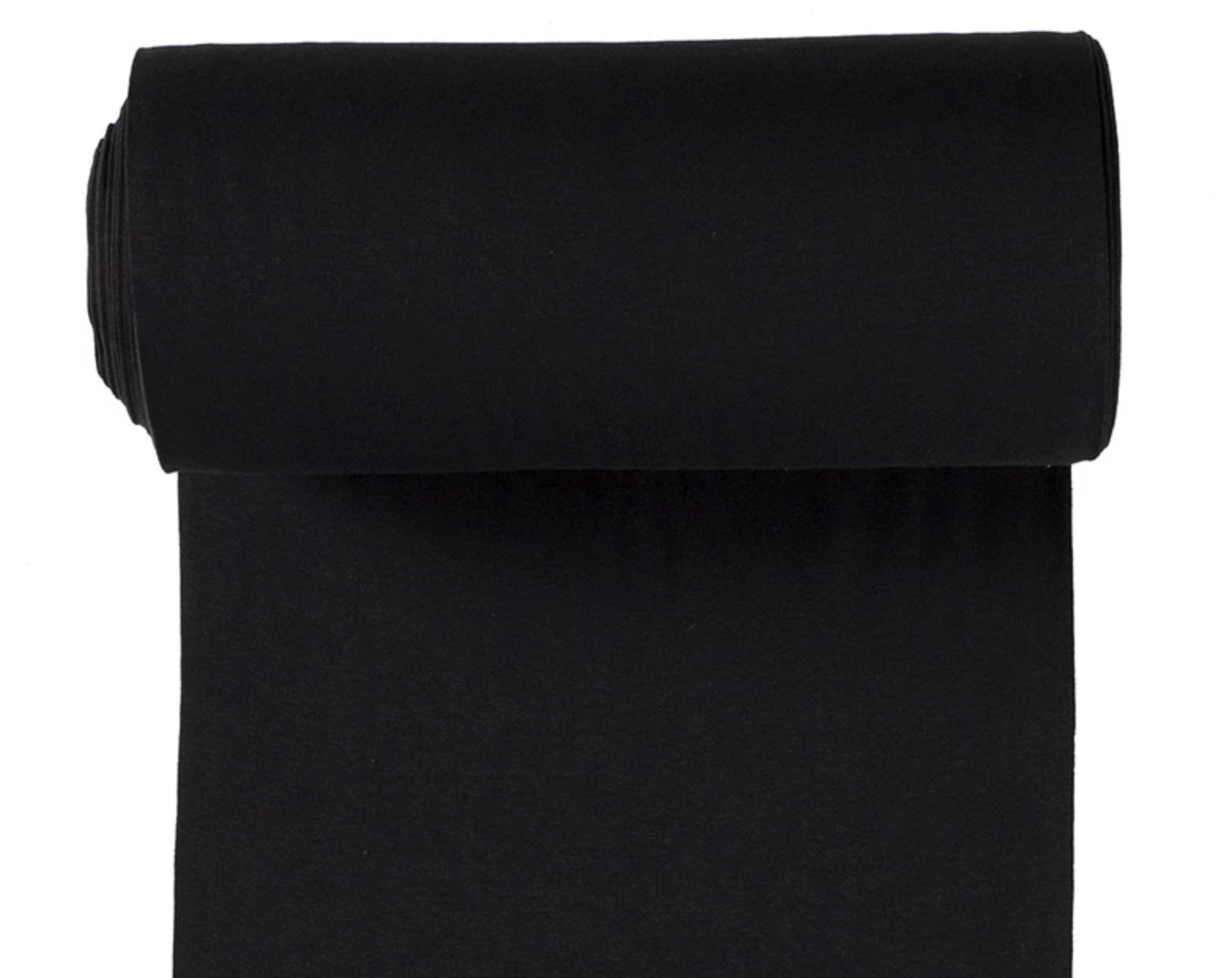 Ribana Cuffing in Black, £9.00 p/m-Cotton-Flying Bobbins Haberdashery