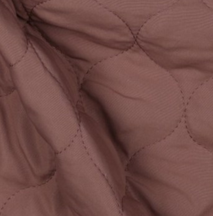 Quilted Fabric in Old Rose, £15.50 p/m