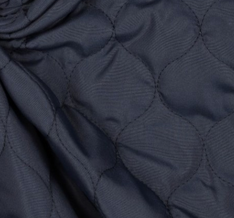 Quilted Fabric in Navy, £15.50 p/m