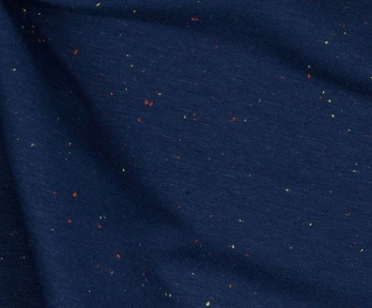 Speckled Cotton Sweat in Navy, £17.50 p/m