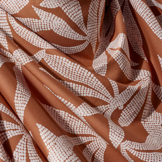 Atelier Brunette Kaola Viscose Challis in Pecan, £18.00 p/m-Viscose-Flying Bobbins Haberdashery