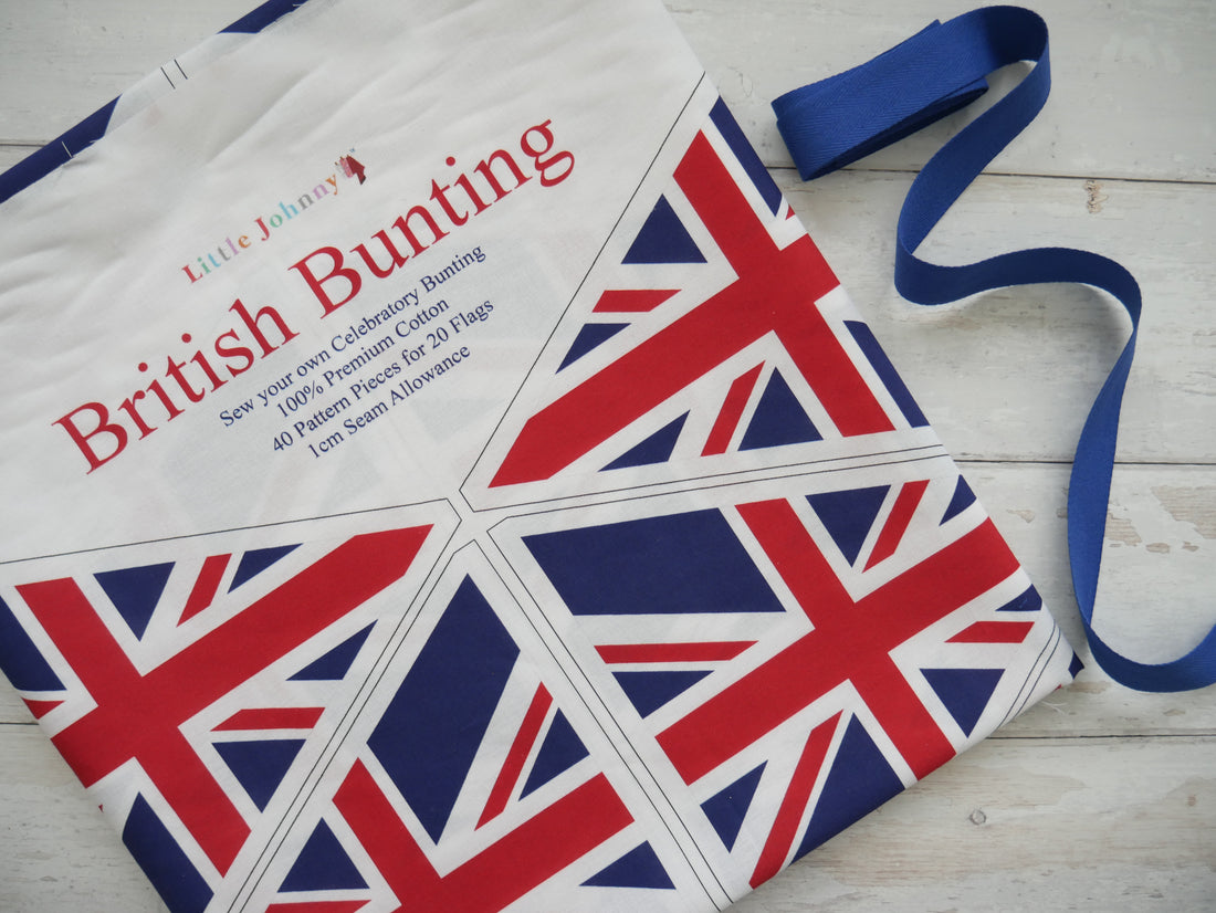 Union Jack Bunting Panel, £10.50-Cotton-Flying Bobbins Haberdashery